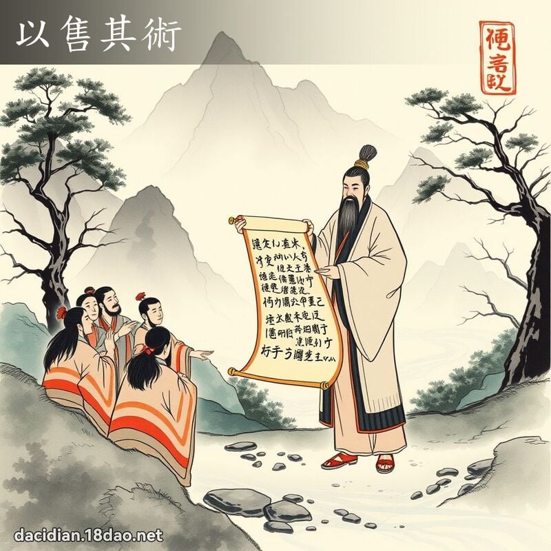 以售其術 配图