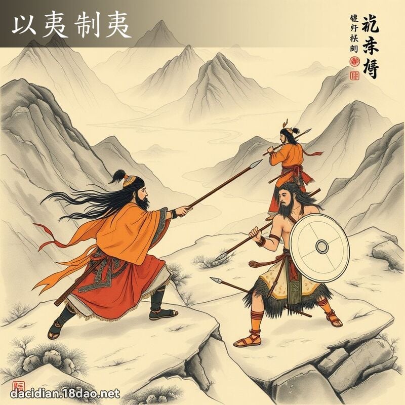 以夷制夷 配图