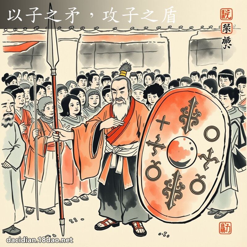 以子之矛,攻子之盾 配图