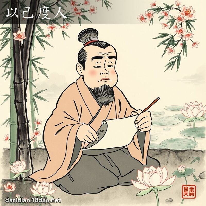 以己度人 配图