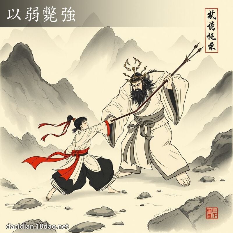 以弱毙强 配图