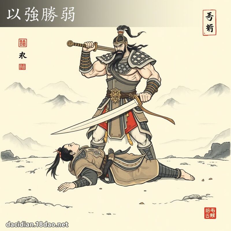 以强胜弱 配图