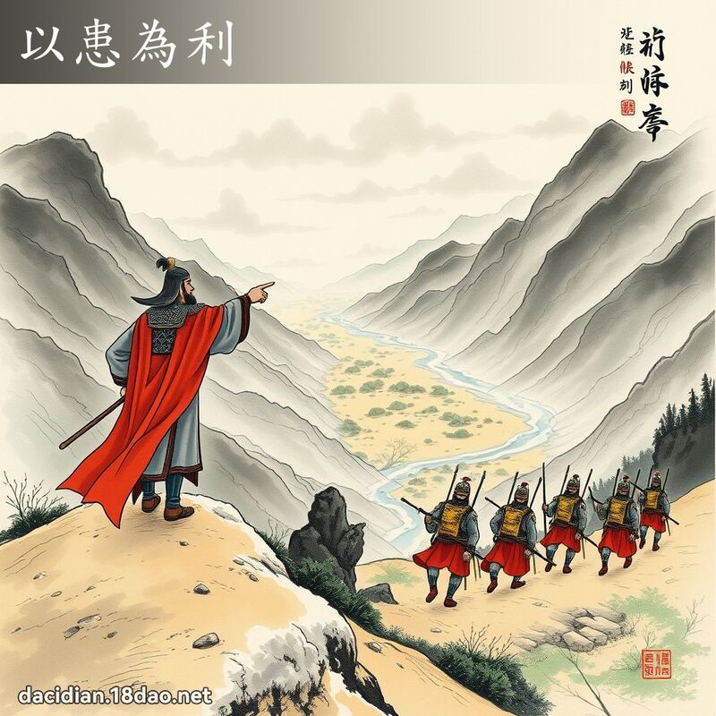 以患为利 - 中华成语配图