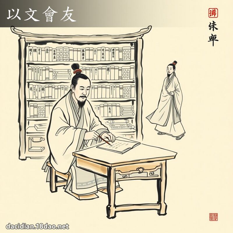 以文會友 - 中華成語配圖