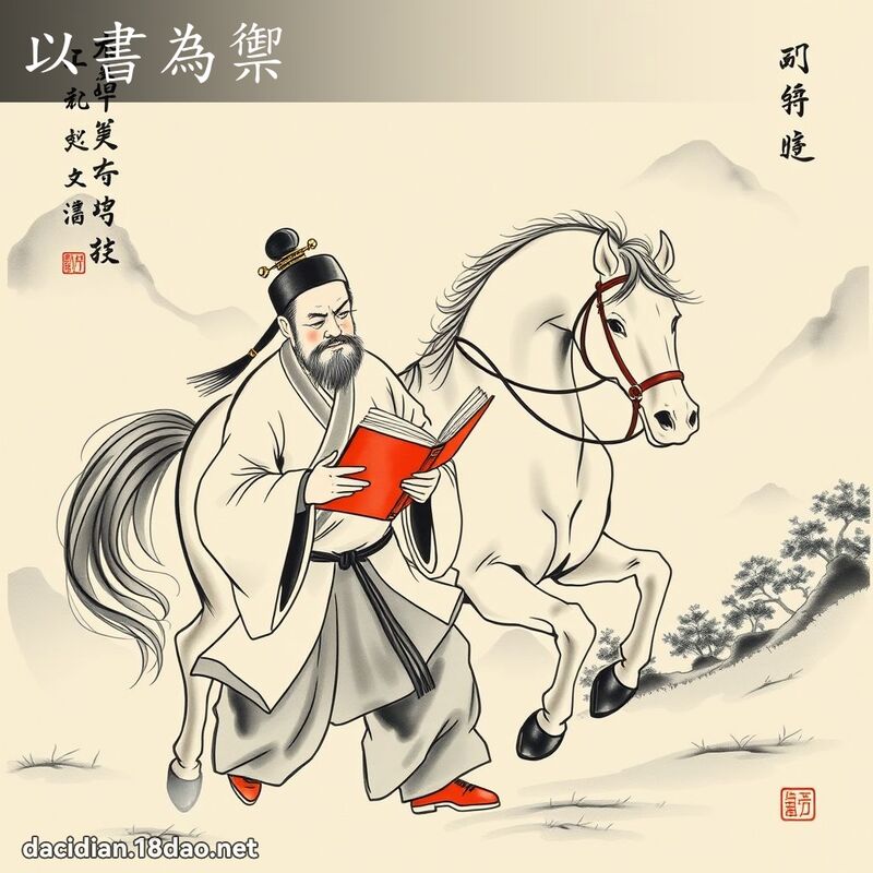 以书为御 - 中华成语配图