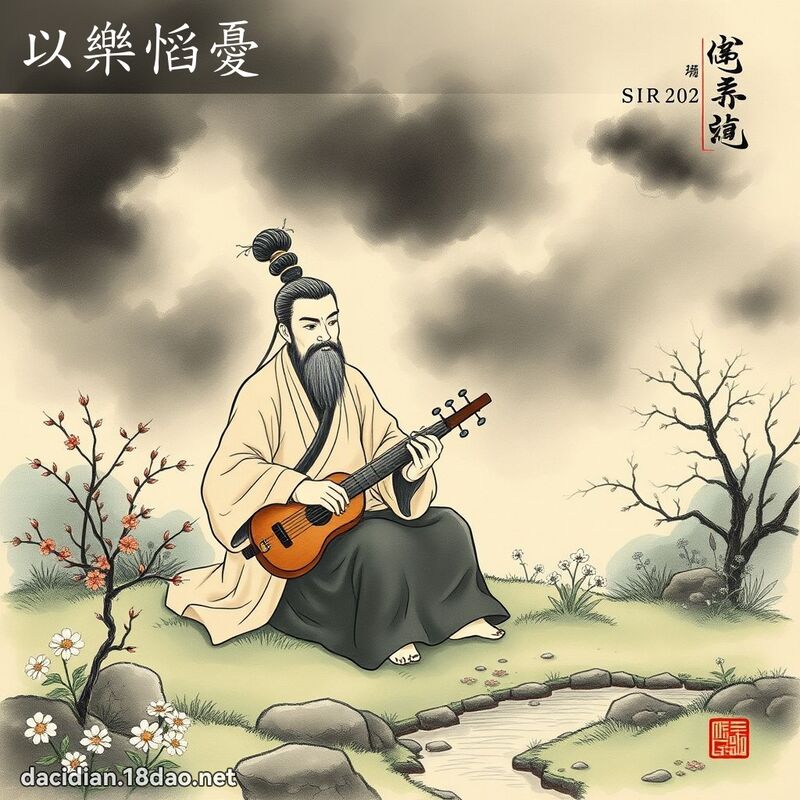 以乐慆忧 配图