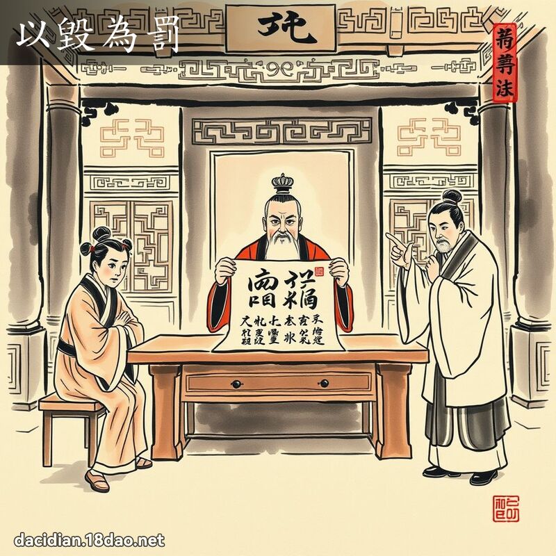 以毁为罚 配图