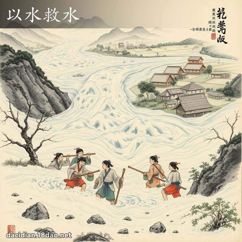 以水救水 配图