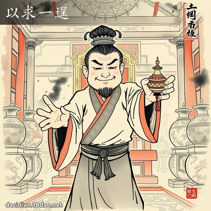 以求一逞 配图