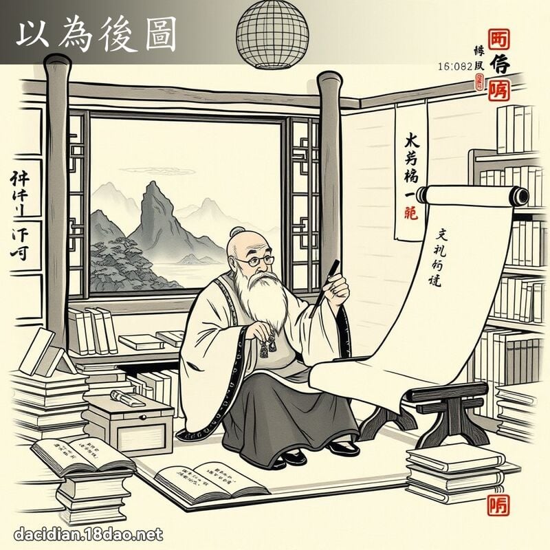 以为后图 配图
