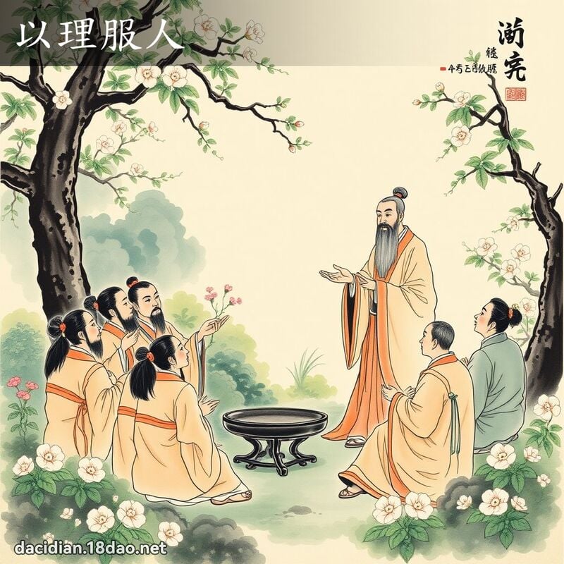 以理服人 配图