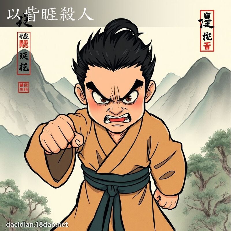 以眥睚杀人 配图