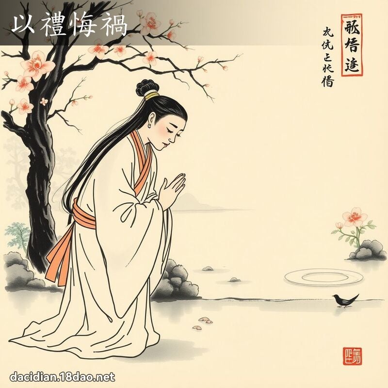 以礼悔祸 配图