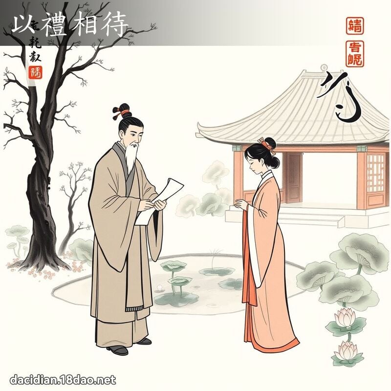 以礼相待 配图