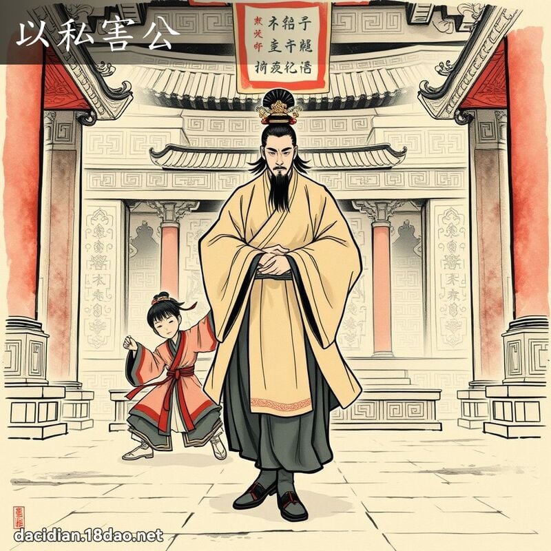 以私害公 配图