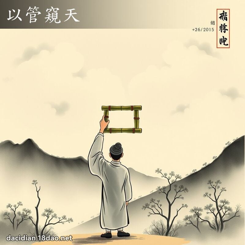 以管窥天 配图