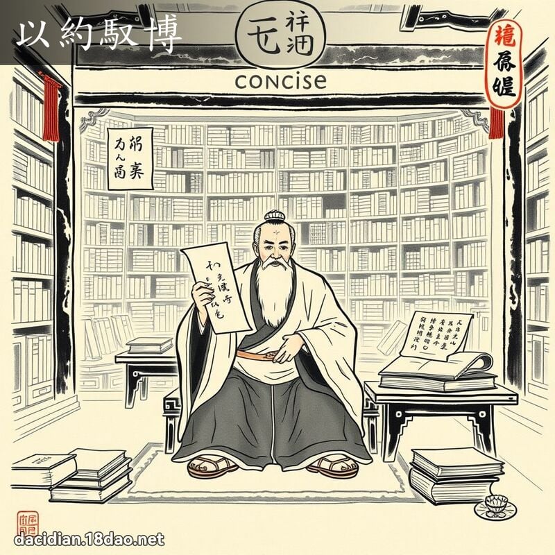 以约驭博 配图