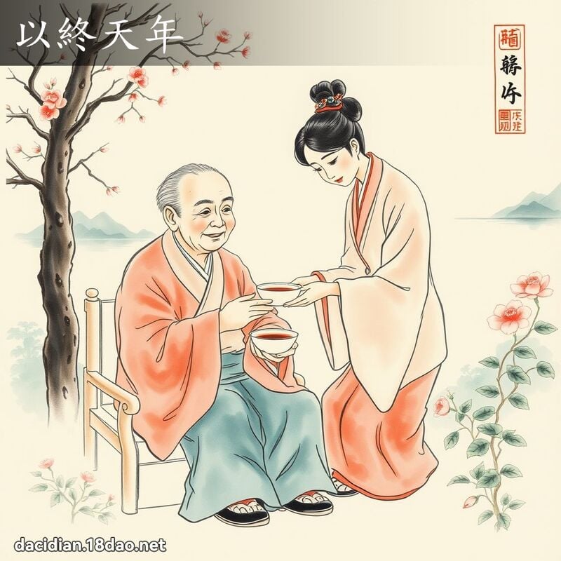 以终天年 配图