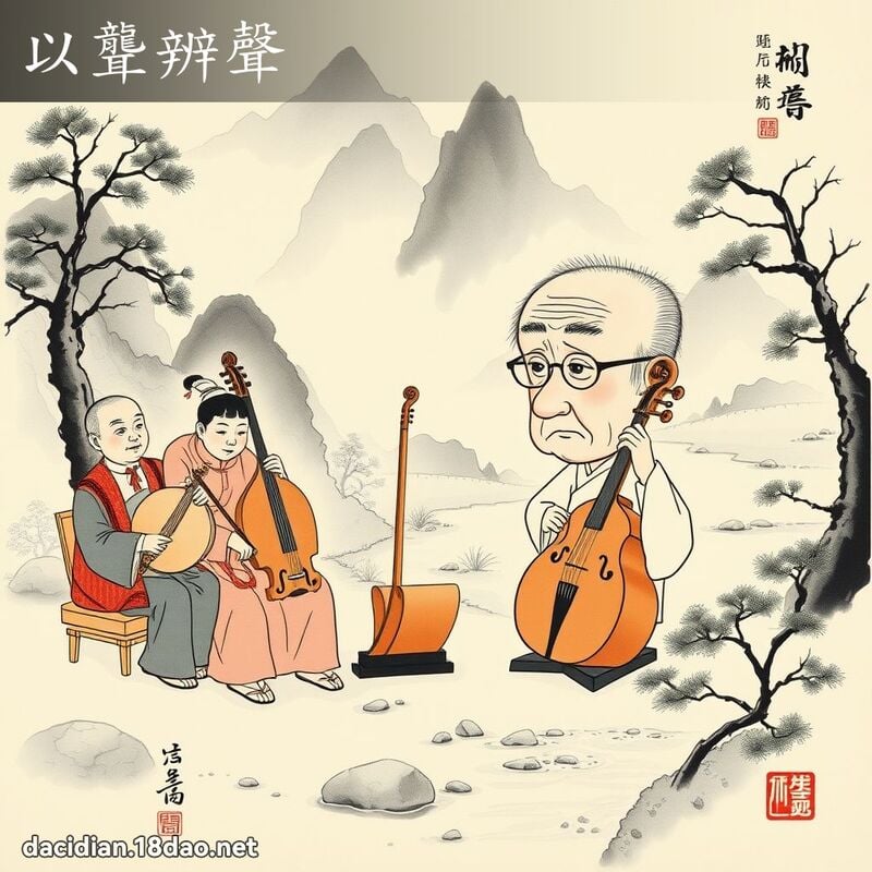 以聋辨声 配图