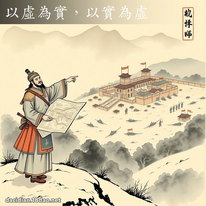 以虚为实,以实为虚 配图