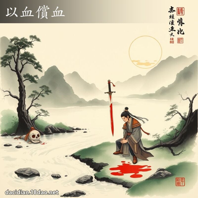 以血偿血 配图