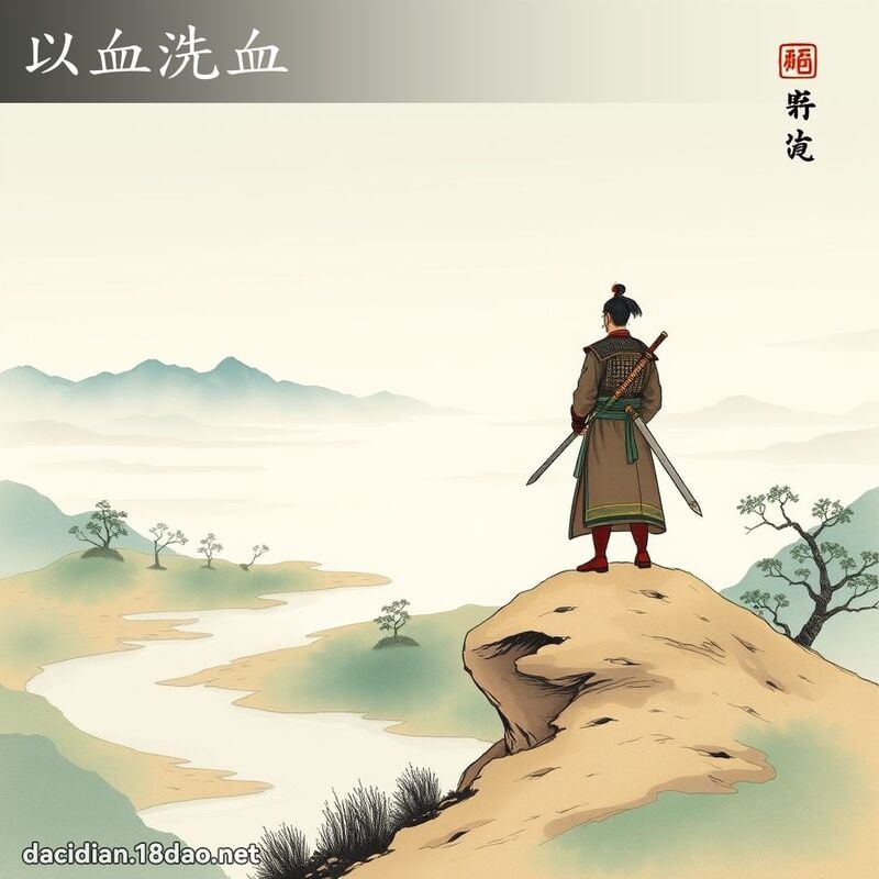 以血洗血 配图