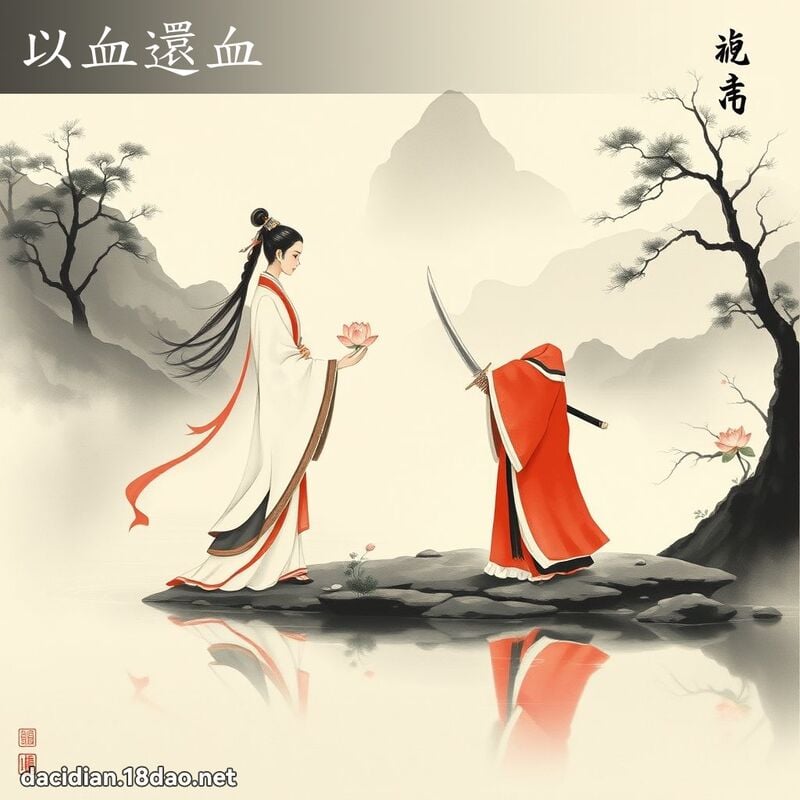 以血还血 配图