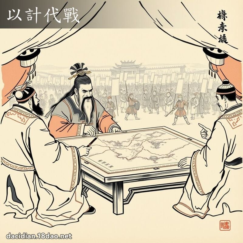 以计代战 配图
