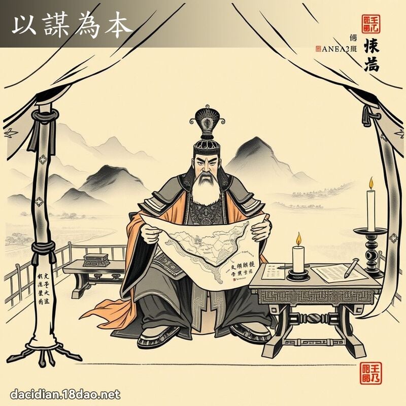 以谋为本 配图