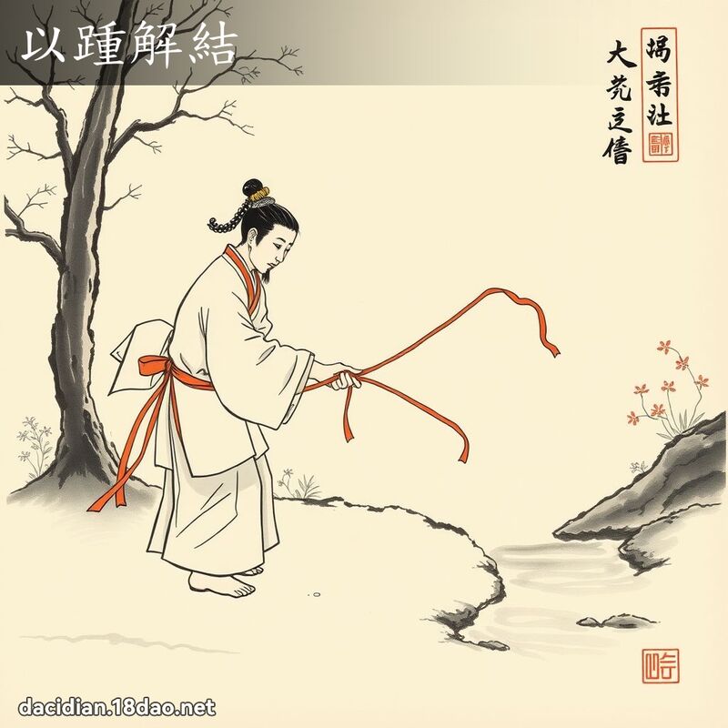 以踵解结 配图