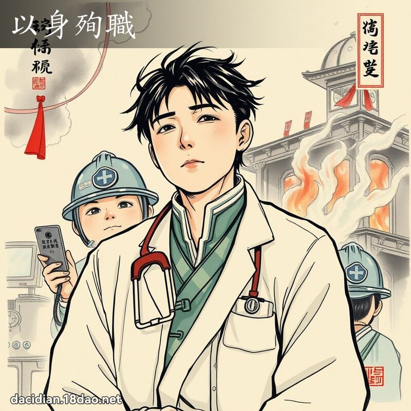 以身殉职 配图