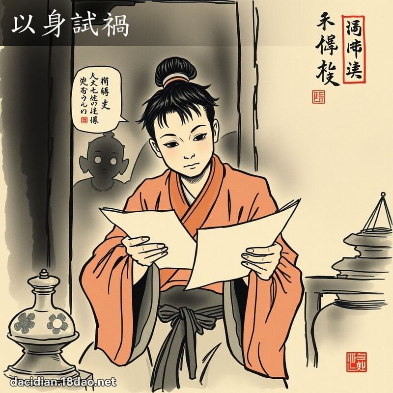 以身试祸 配图