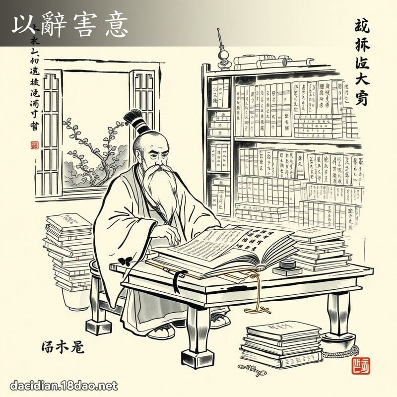 以辞害意 配图