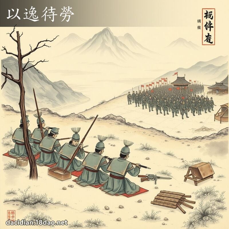 以逸待劳 配图