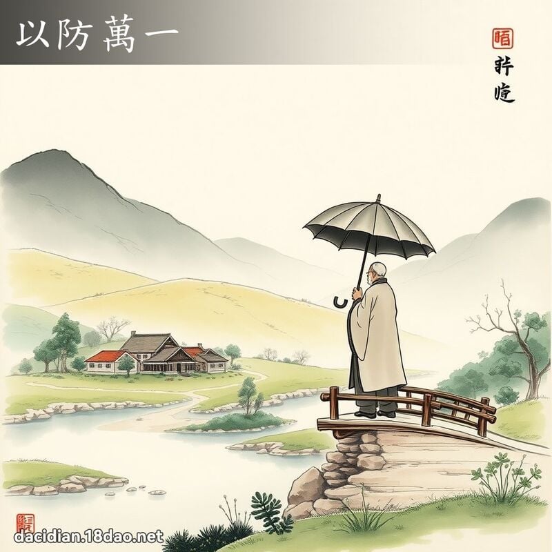 以防万一 配图