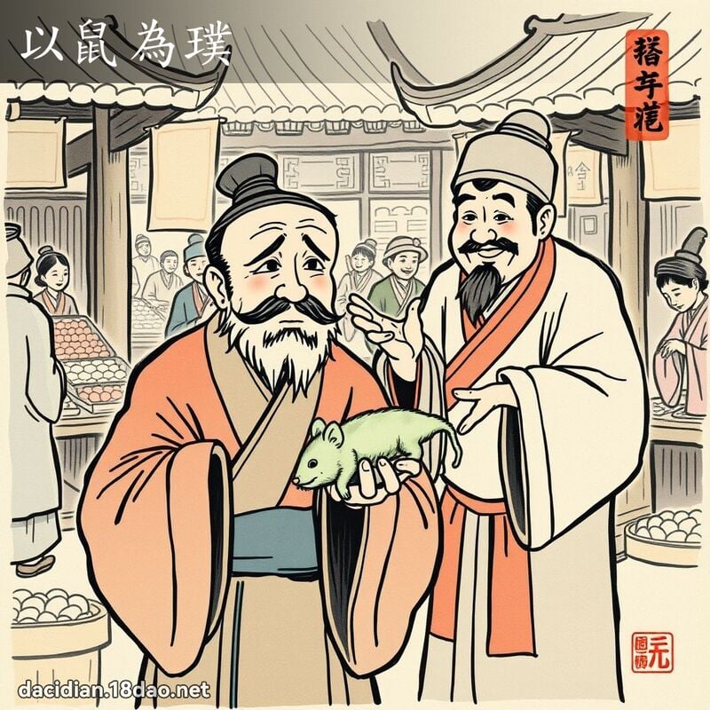以鼠为璞 配图