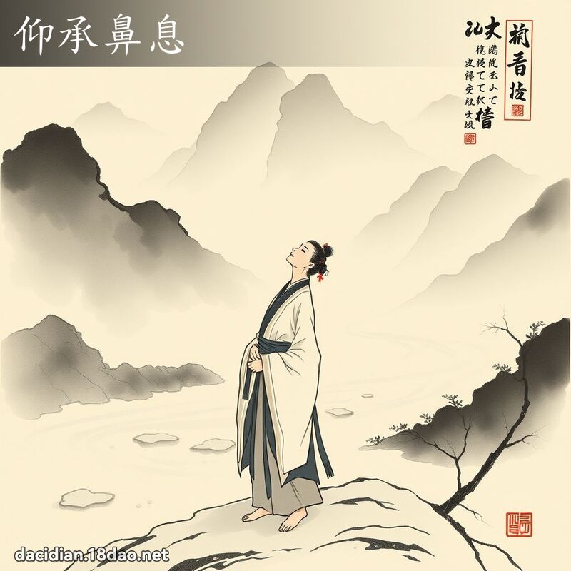 仰承鼻息 配图