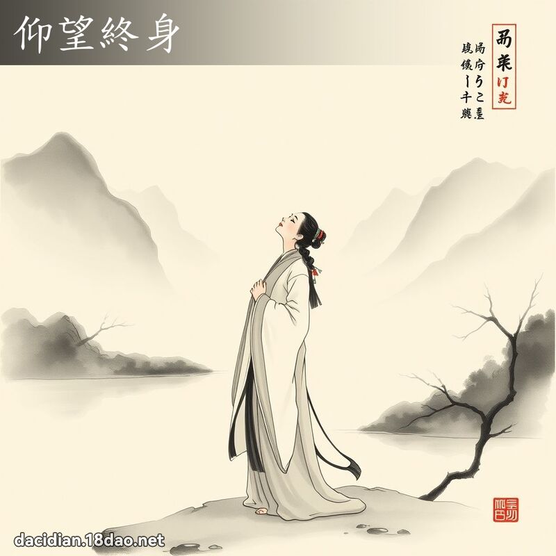 仰望终身 配图