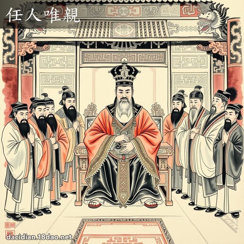任人唯亲 配图