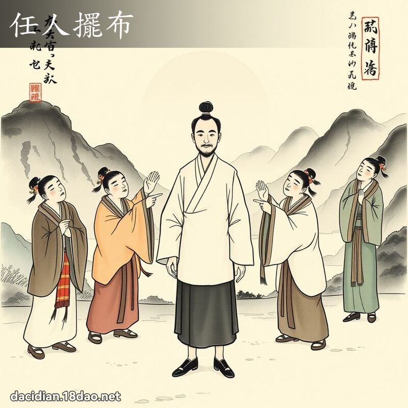 任人摆布 配图