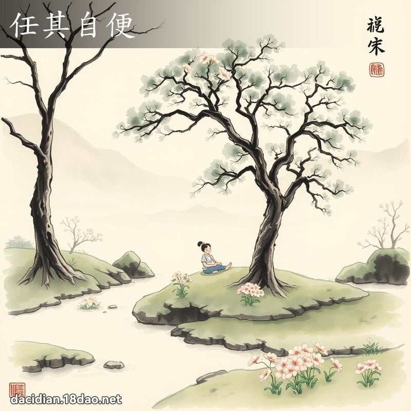 任其自便 配图