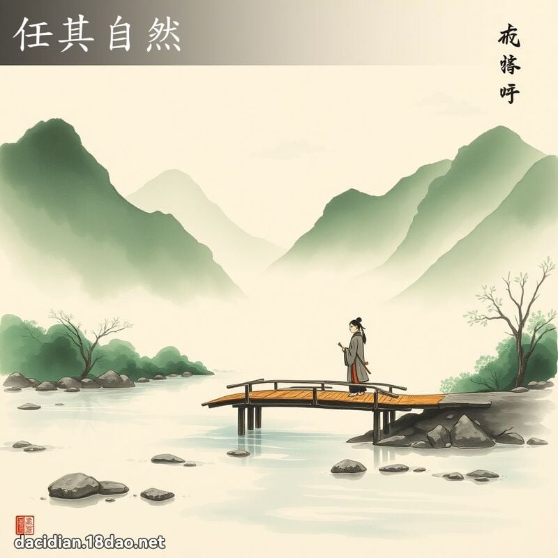 任其自然 配图