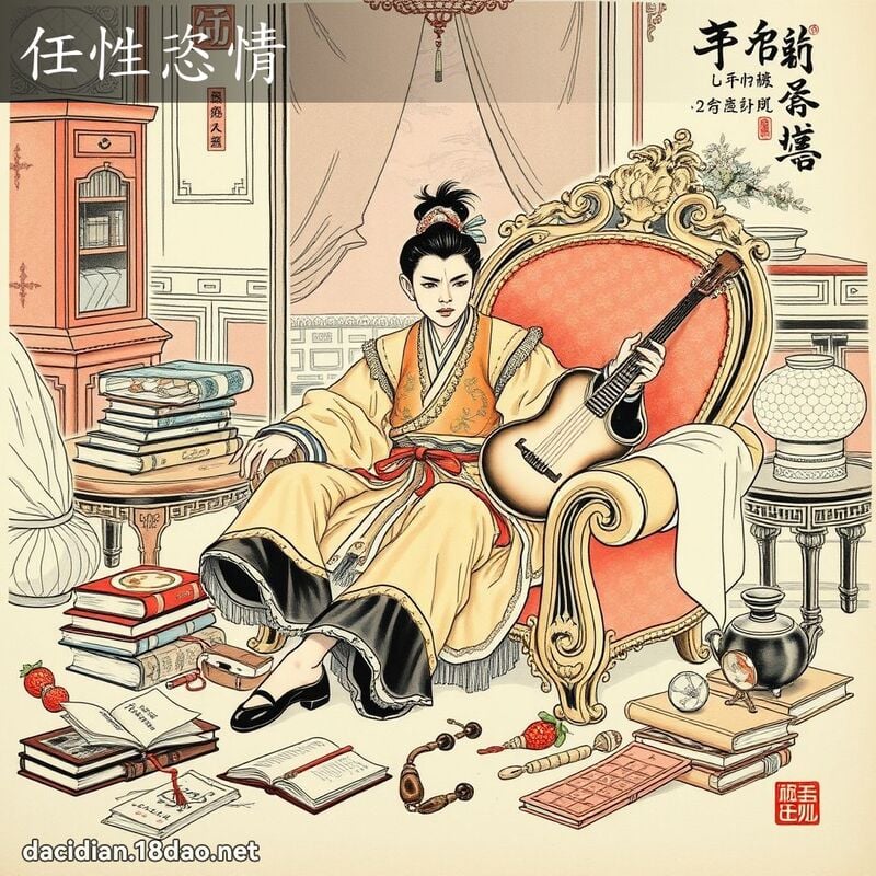 任性恣情 配图