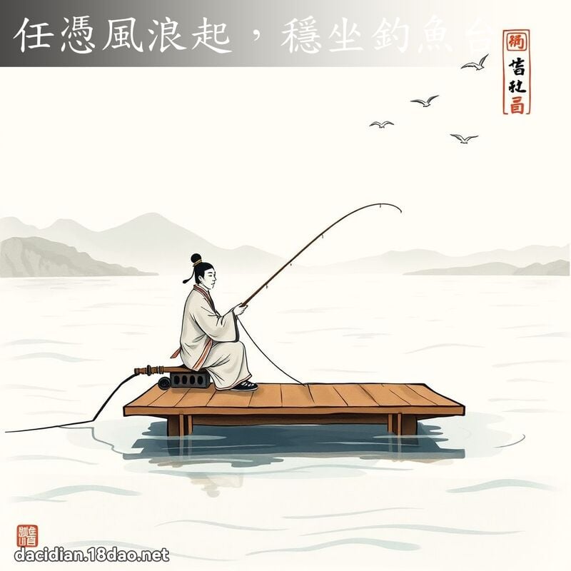 任憑風浪起,穩坐釣魚台 配图