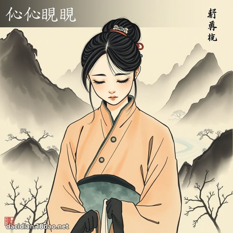 伈伈睍睍 配图