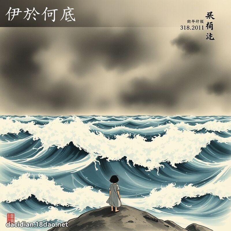 伊於何底 配图