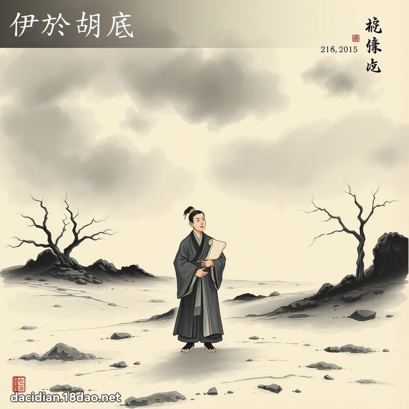 伊於胡底 配图