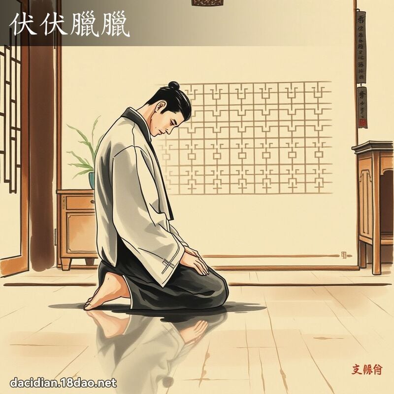 伏伏臘臘 配图