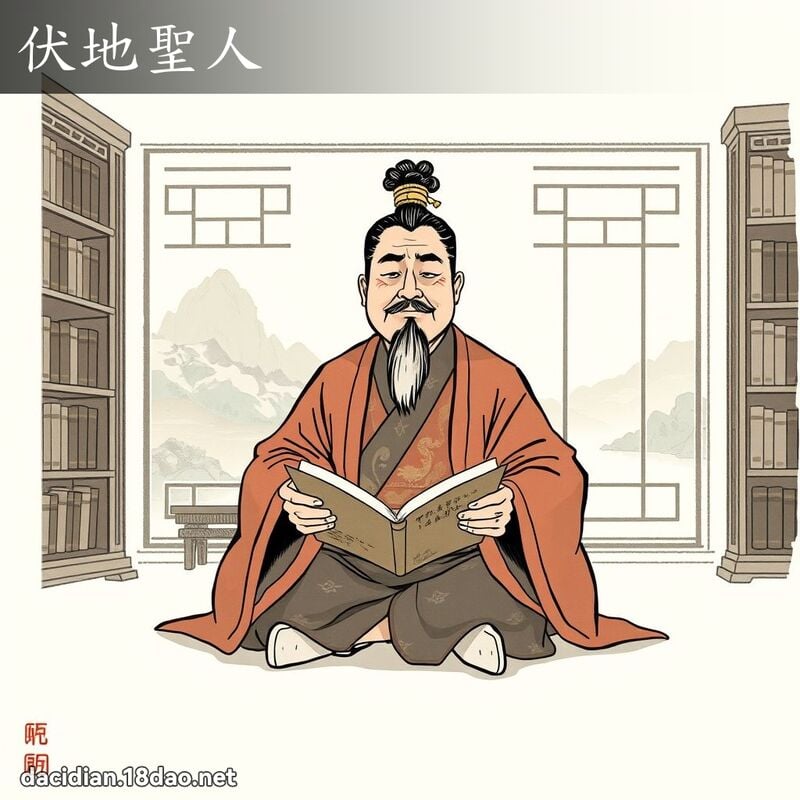 伏地聖人 配图