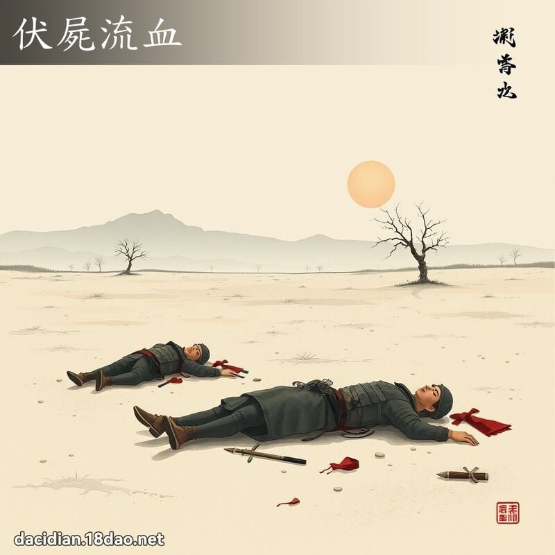 伏屍流血 配图